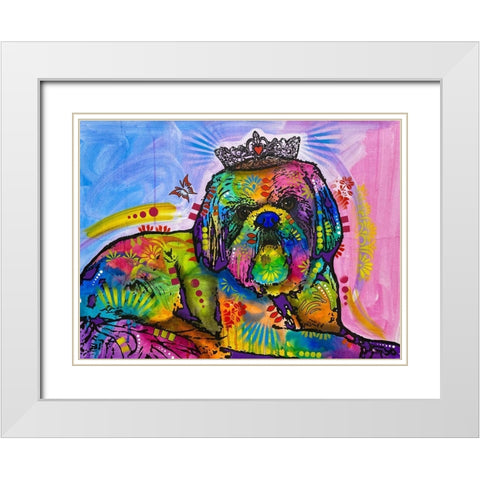 Photo Nov 29-8 10 46 PM White Modern Wood Framed Art Print with Double Matting by Dean Russo Collection