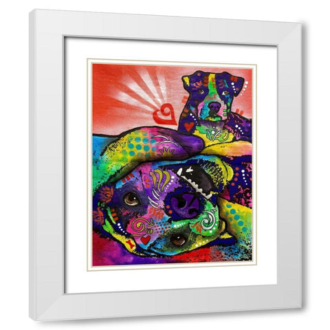 Photo Oct 01-8 30 37 PM White Modern Wood Framed Art Print with Double Matting by Dean Russo Collection