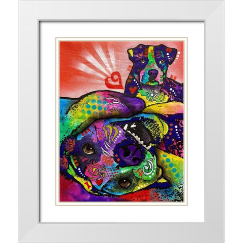 Photo Oct 01-8 30 37 PM White Modern Wood Framed Art Print with Double Matting by Dean Russo Collection