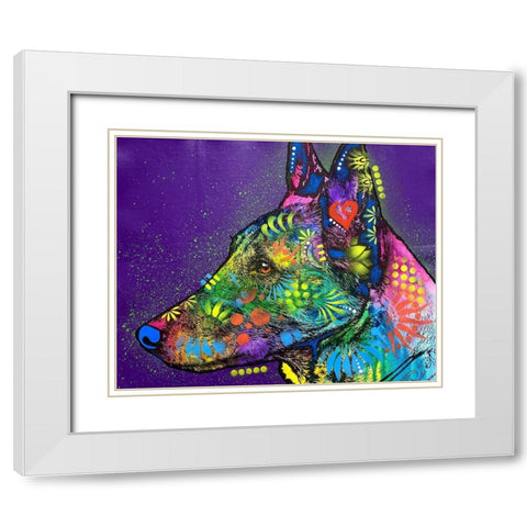 Photo Oct 08-8 54 49 PM White Modern Wood Framed Art Print with Double Matting by Dean Russo Collection