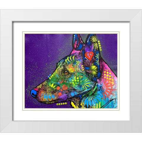 Photo Oct 08-8 54 49 PM White Modern Wood Framed Art Print with Double Matting by Dean Russo Collection