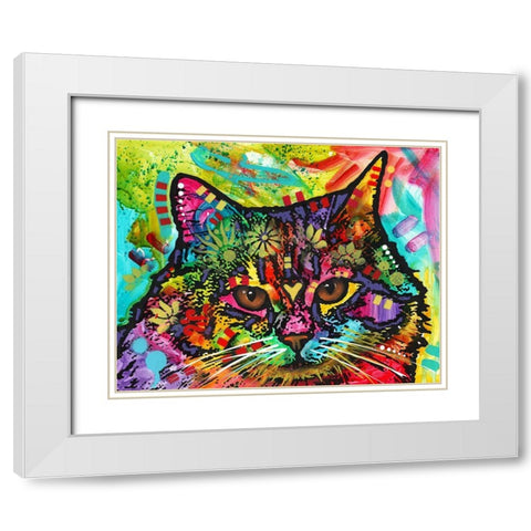 IMG_502 White Modern Wood Framed Art Print with Double Matting by Dean Russo Collection