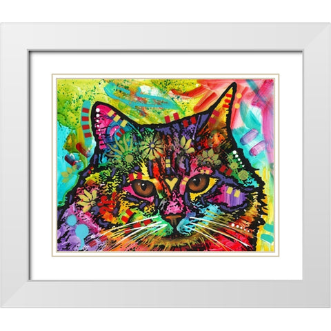 IMG_502 White Modern Wood Framed Art Print with Double Matting by Dean Russo Collection