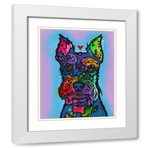 IMG_503 White Modern Wood Framed Art Print with Double Matting by Dean Russo Collection