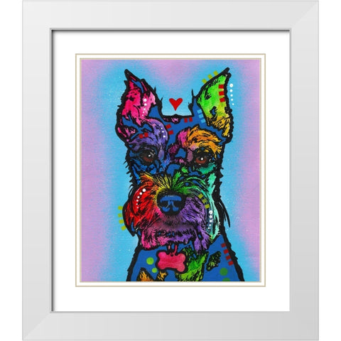 IMG_503 White Modern Wood Framed Art Print with Double Matting by Dean Russo Collection