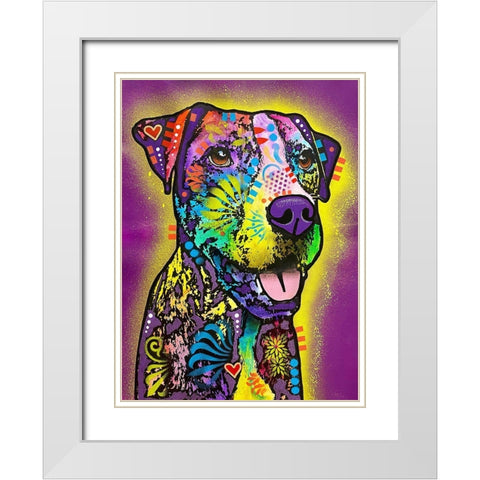 Photo Apr 03-6 17 53 PM White Modern Wood Framed Art Print with Double Matting by Dean Russo Collection