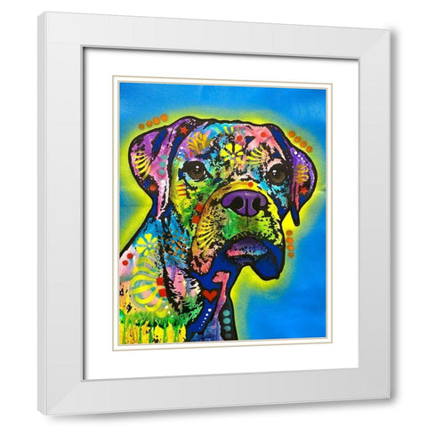 Photo May 02-6 27 58 PM White Modern Wood Framed Art Print with Double Matting by Dean Russo Collection