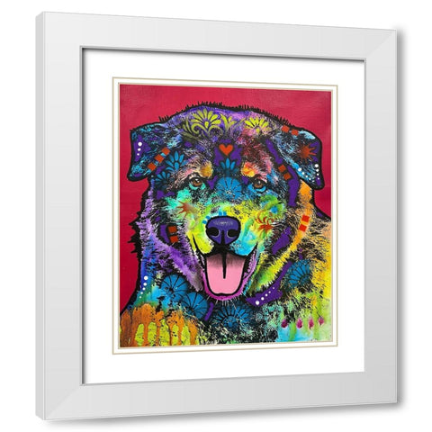 Photo May 09-7 39 50 PM White Modern Wood Framed Art Print with Double Matting by Dean Russo Collection