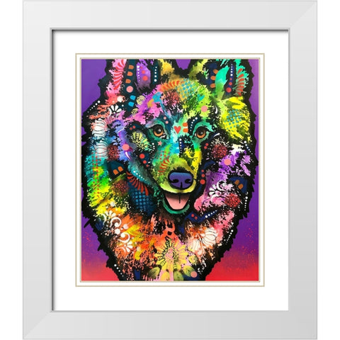 IMG_0641 White Modern Wood Framed Art Print with Double Matting by Dean Russo Collection