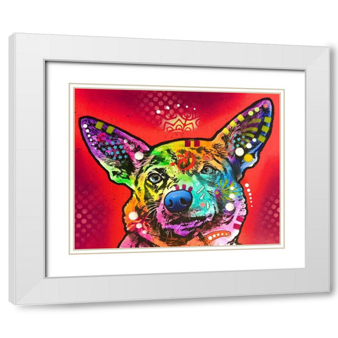 IMG_1189 White Modern Wood Framed Art Print with Double Matting by Dean Russo Collection