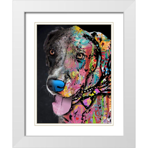 Julie Beasley_Color White Modern Wood Framed Art Print with Double Matting by Dean Russo Collection