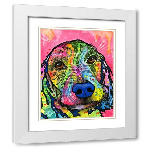 Take me Home Please White Modern Wood Framed Art Print with Double Matting by Dean Russo Collection