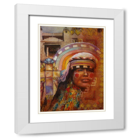 Cinco De Mayo White Modern Wood Framed Art Print with Double Matting by Lund, Denton