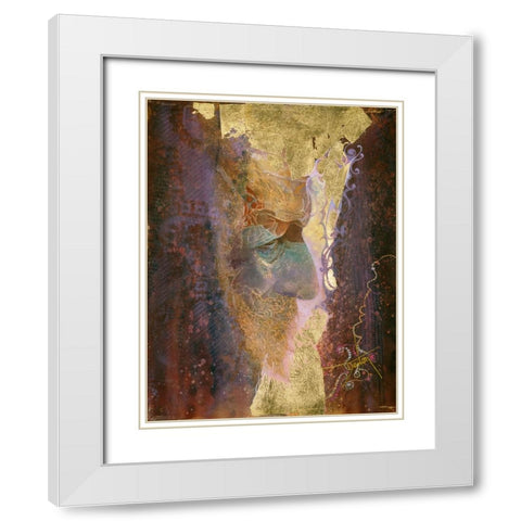 The Prophet White Modern Wood Framed Art Print with Double Matting by Lund, Denton