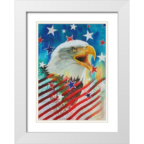 Dont mess with me 2 White Modern Wood Framed Art Print with Double Matting by Stevenson, Graeme