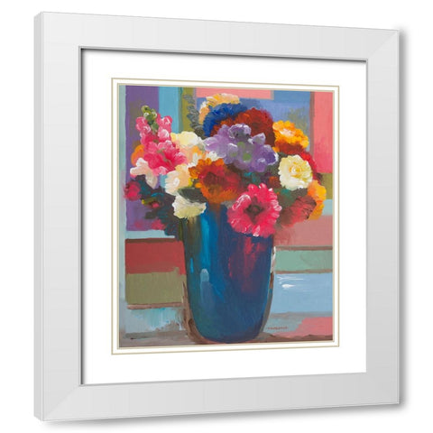 Nature Selected White Modern Wood Framed Art Print with Double Matting by Khorasani, Hooshang