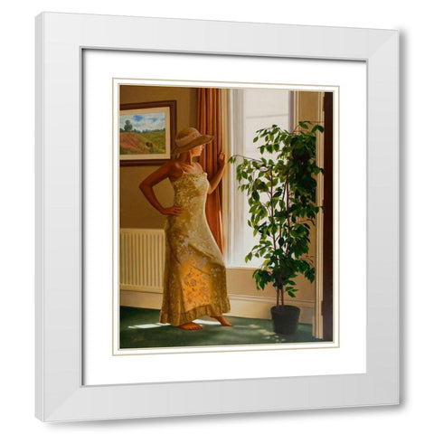 DSC_7719 White Modern Wood Framed Art Print with Double Matting by Silver, John