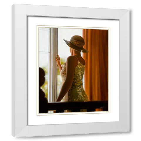 DSC_7720 White Modern Wood Framed Art Print with Double Matting by Silver, John