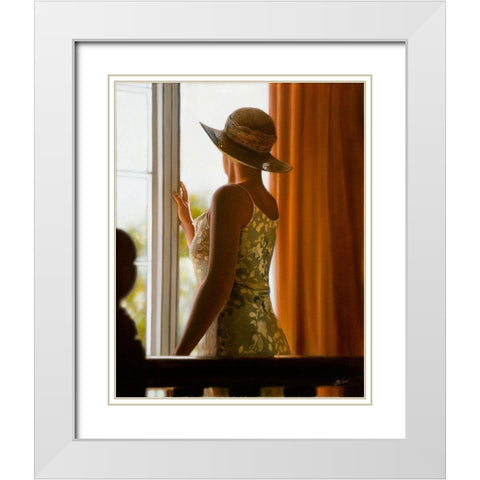 DSC_7720 White Modern Wood Framed Art Print with Double Matting by Silver, John
