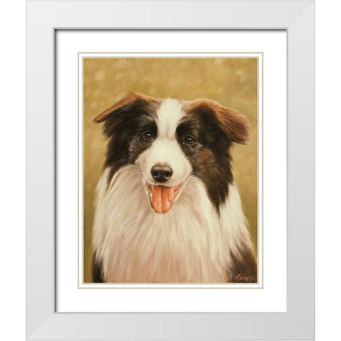 301 White Modern Wood Framed Art Print with Double Matting by Silver, John