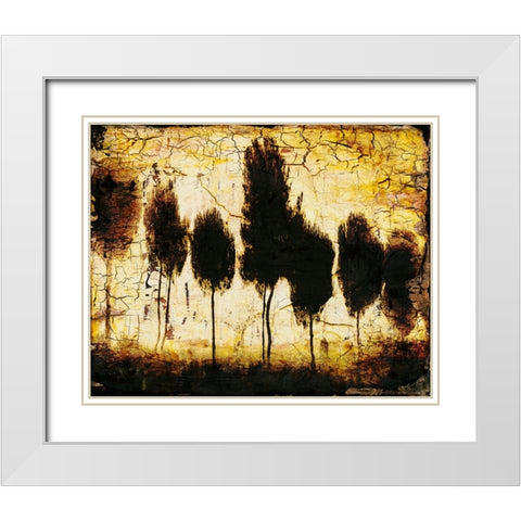 Power of One White Modern Wood Framed Art Print with Double Matting by LightBoxJournal