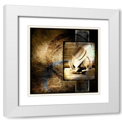 Old Westboots White Modern Wood Framed Art Print with Double Matting by LightBoxJournal