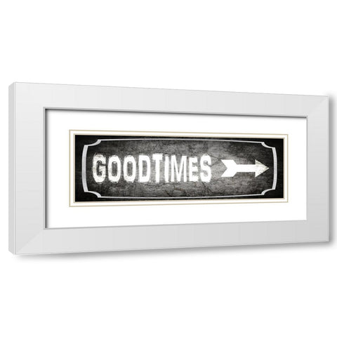 Good Times_ALT1 White Modern Wood Framed Art Print with Double Matting by LightBoxJournal