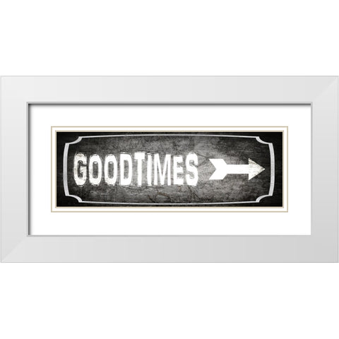 Good Times_ALT1 White Modern Wood Framed Art Print with Double Matting by LightBoxJournal