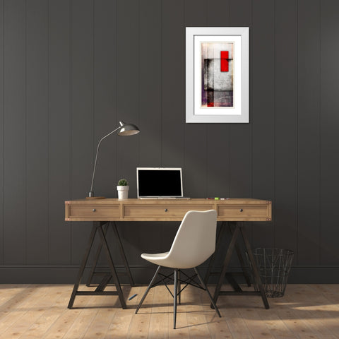 A 1 White Modern Wood Framed Art Print with Double Matting by LightBoxJournal