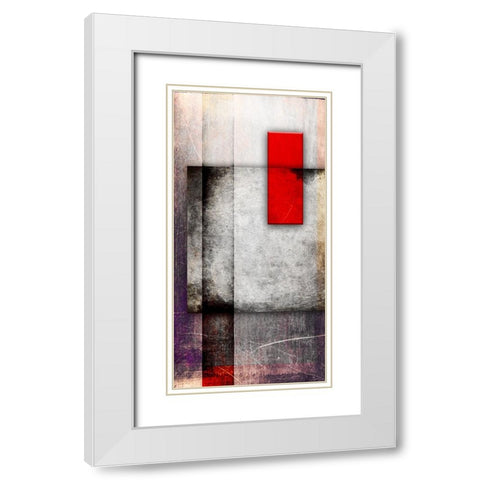 A 1 White Modern Wood Framed Art Print with Double Matting by LightBoxJournal