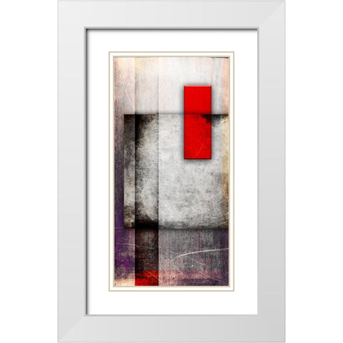 A 1 White Modern Wood Framed Art Print with Double Matting by LightBoxJournal