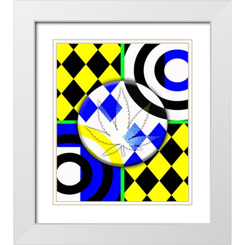 Pot 5 Black Light 2 White Modern Wood Framed Art Print with Double Matting by LightBoxJournal