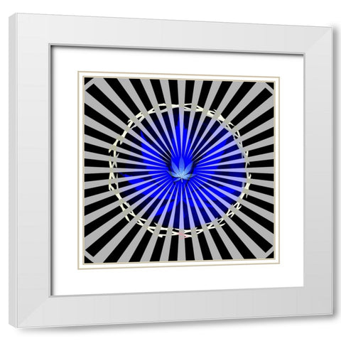 Pot 6 Black Light 2 White Modern Wood Framed Art Print with Double Matting by LightBoxJournal