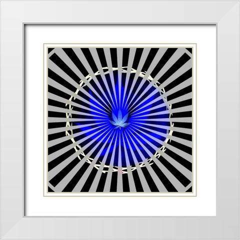 Pot 6 Black Light 2 White Modern Wood Framed Art Print with Double Matting by LightBoxJournal