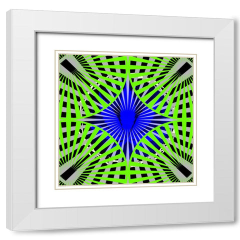 Pot 6 Black Light 4 White Modern Wood Framed Art Print with Double Matting by LightBoxJournal