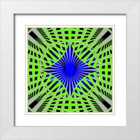 Pot 6 Black Light 4 White Modern Wood Framed Art Print with Double Matting by LightBoxJournal