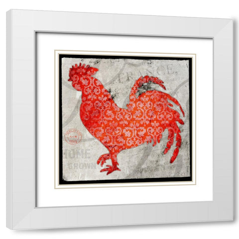 Farm Fresh White Modern Wood Framed Art Print with Double Matting by LightBoxJournal