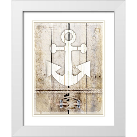 Country Sea 2 White Modern Wood Framed Art Print with Double Matting by LightBoxJournal
