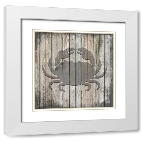 Country Sea V1 2 White Modern Wood Framed Art Print with Double Matting by LightBoxJournal