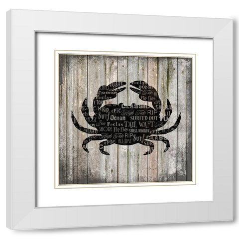 Country Sea V2 2 White Modern Wood Framed Art Print with Double Matting by LightBoxJournal