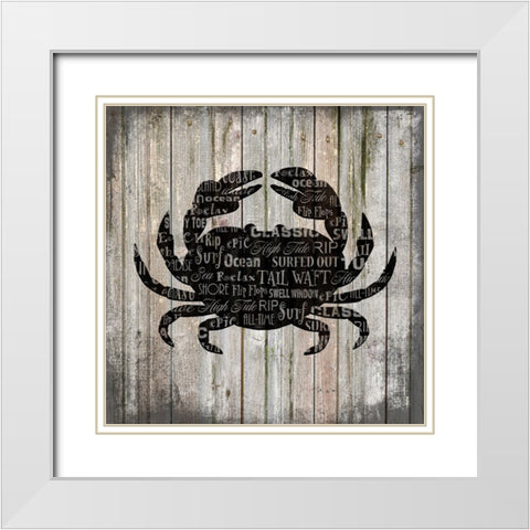 Country Sea V2 2 White Modern Wood Framed Art Print with Double Matting by LightBoxJournal