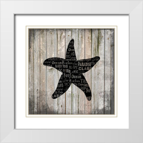 Country Sea V2 3 White Modern Wood Framed Art Print with Double Matting by LightBoxJournal