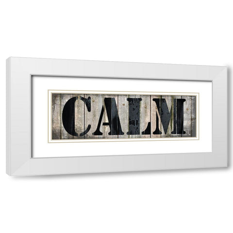 Country Sign 5 White Modern Wood Framed Art Print with Double Matting by LightBoxJournal