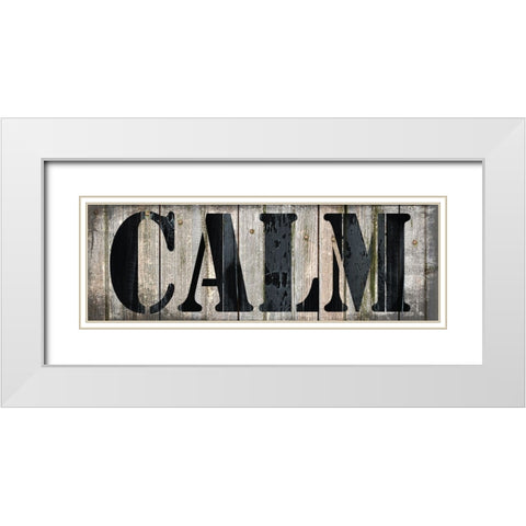 Country Sign 5 White Modern Wood Framed Art Print with Double Matting by LightBoxJournal