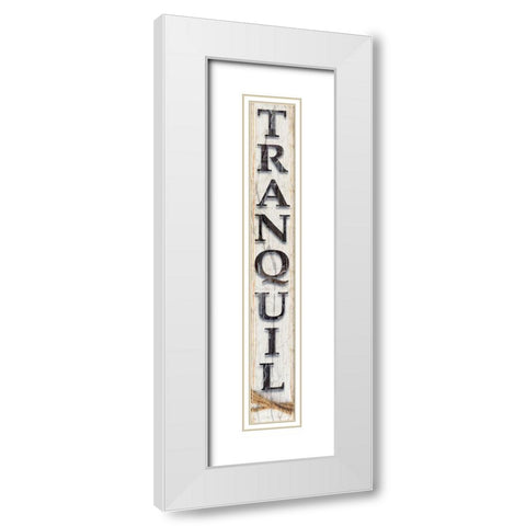 Country Wood Sign V1 1 White Modern Wood Framed Art Print with Double Matting by LightBoxJournal