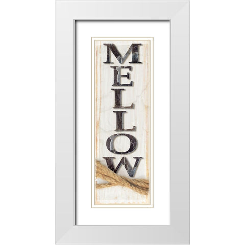 Country Wood Sign V1 2 White Modern Wood Framed Art Print with Double Matting by LightBoxJournal