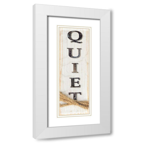 Country Wood Sign V1 4 White Modern Wood Framed Art Print with Double Matting by LightBoxJournal