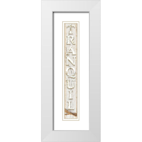 Country Wood Sign V2 1 White Modern Wood Framed Art Print with Double Matting by LightBoxJournal
