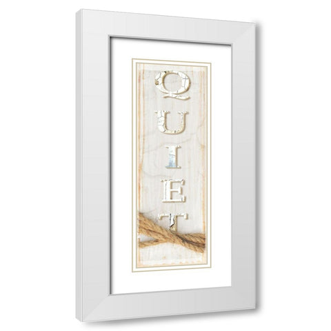 Country Wood Sign V2 4 White Modern Wood Framed Art Print with Double Matting by LightBoxJournal