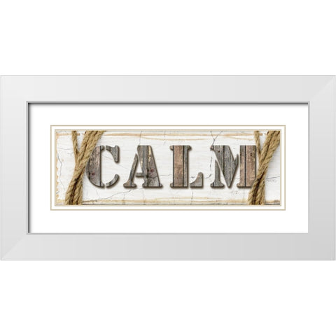 Country Wood Sign V3 2 White Modern Wood Framed Art Print with Double Matting by LightBoxJournal